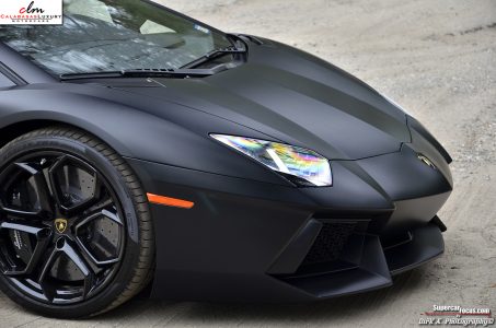 Lamborghini Aventador LP700-4 negro mate a la venta