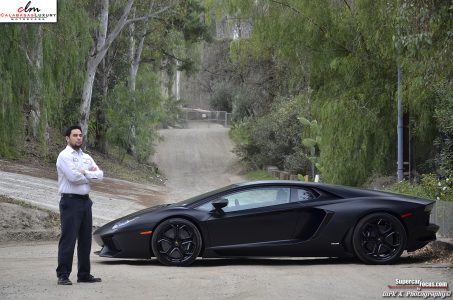 Lamborghini Aventador LP700-4 negro mate a la venta