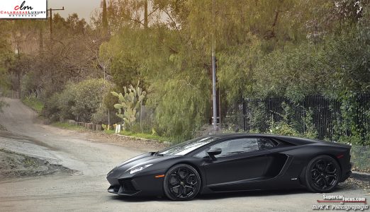 Lamborghini Aventador LP700-4 negro mate a la venta