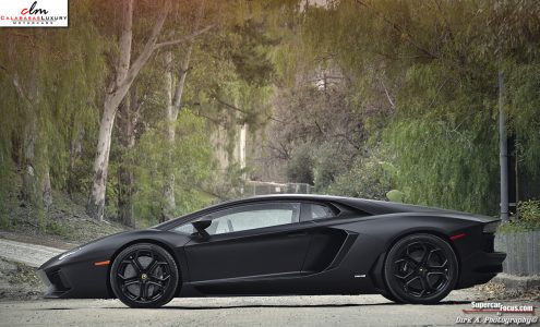 Lamborghini Aventador LP700-4 negro mate a la venta