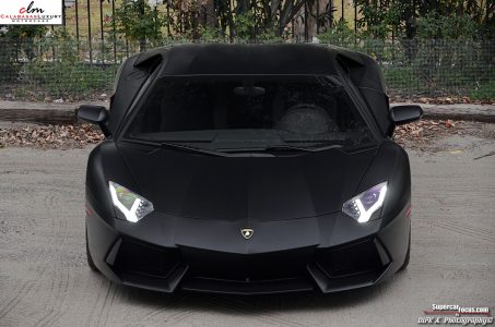 Lamborghini Aventador LP700-4 negro mate a la venta