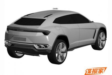 Una patente china nos muestra al Lamborghini Urus de producción