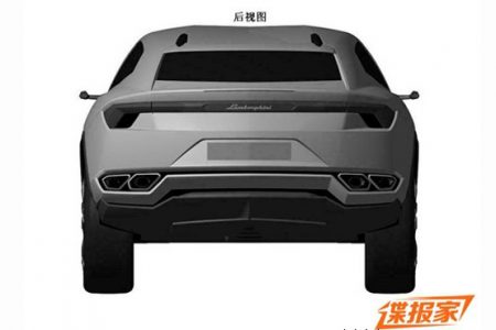 Una patente china nos muestra al Lamborghini Urus de producción