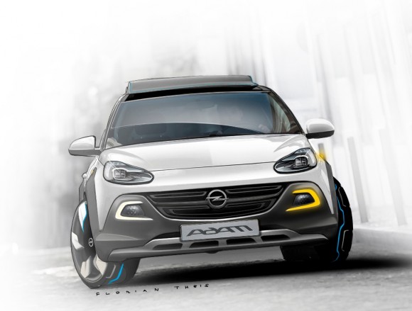 Opel Adam Rocks, la nueva apuesta de Opel para Ginebra