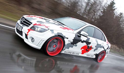 Mercedes C63 AMG MC660 por mcchip-dkr