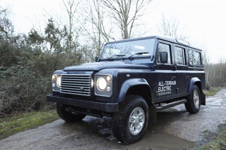 Land Rover Defender eléctrico, él también es capaz