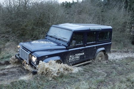 Land Rover Defender eléctrico, él también es capaz