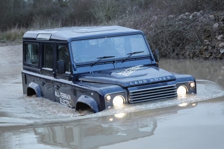 Land Rover Defender eléctrico, él también es capaz