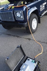 Land Rover Defender eléctrico, él también es capaz