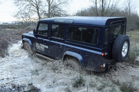 Land Rover Defender eléctrico, él también es capaz