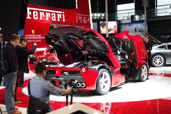 LaFerrari ya está en el Salón de Shanghái