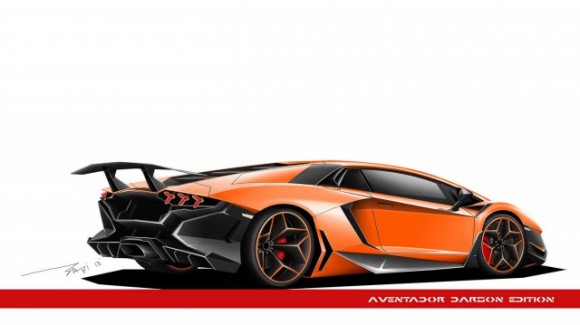 Lamborghini Aventador LP700-4 Dragon Edition