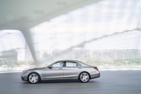 Filtradas más imágenes del Mercedes Clase S W222 antes de su presentación