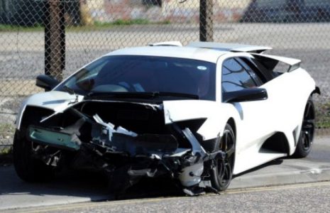 Accidente: Lamborghini Murciélago LP640 en Inglaterra