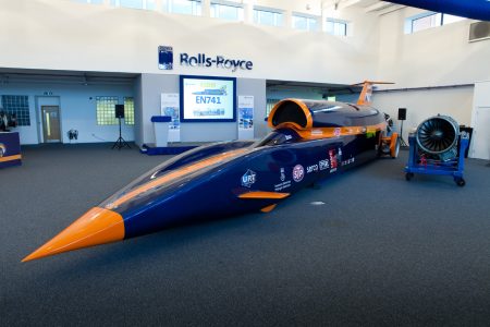 Rolls-Royce colabora con el proyecto Boodhound SSC