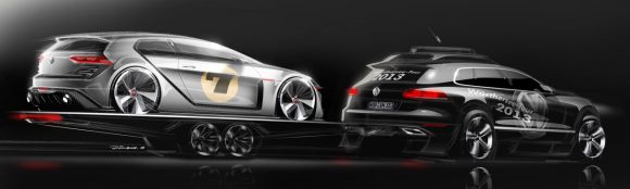 Volkswagen nos muestra el Golf GTI que llevarán al Wörthersee Tour