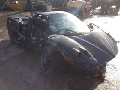 A la venta un Pagani Zonda Roadster destrozado