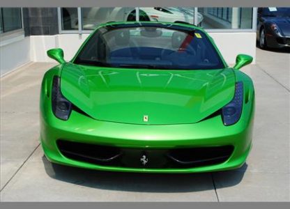 Ferrari 458 Spider Verde-Kers-Lucido a la venta