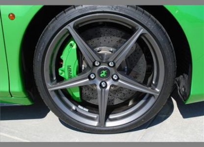 Ferrari 458 Spider Verde-Kers-Lucido a la venta