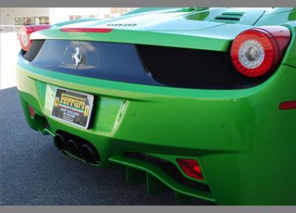 Ferrari 458 Spider Verde-Kers-Lucido a la venta