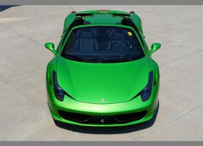 Ferrari 458 Spider Verde-Kers-Lucido a la venta