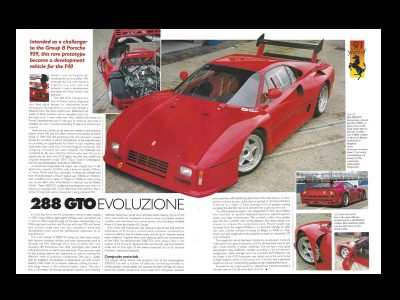 Ferrari 288 GTO Evoluzione, a la venta