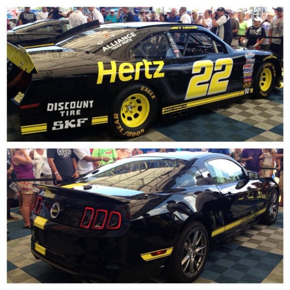 Hertz y Penske Racing nos muestra un Mustang GT muy especial