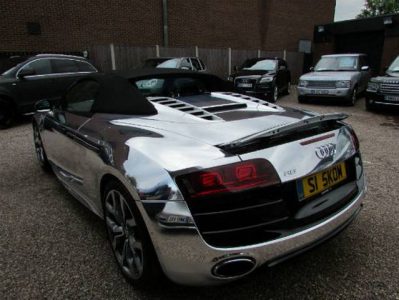 Audi R8 V10 cromado a la venta