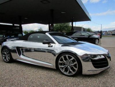 Audi R8 V10 cromado a la venta