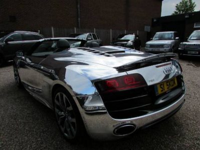Audi R8 V10 cromado a la venta