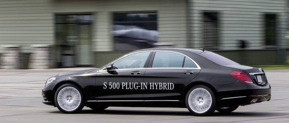 Mercedes S500 Plugin Hybrid, lujo híbrido