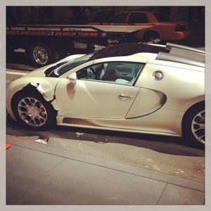 Destrozan un Bugatti Veyron en Nueva York