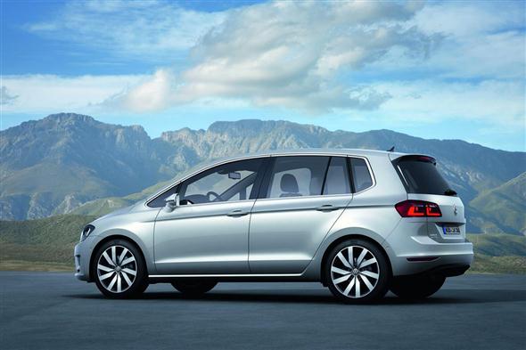 Volkswagen Golf Sportsvan, anticipando el Golf Plus