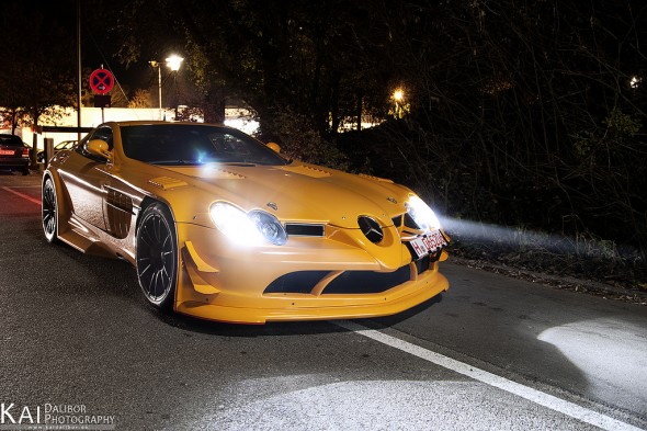 Arde un Mercedes SLR 722 GTB en Alemania