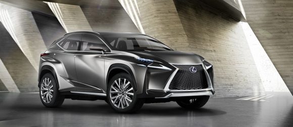 Lexus LF-NX Concept, un SUV de aspecto radical para Fráncfort