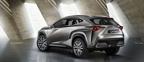 Lexus LF-NX Concept, un SUV de aspecto radical para Fráncfort