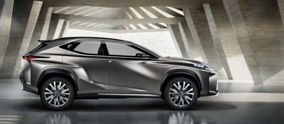 Lexus LF-NX Concept, un SUV de aspecto radical para Fráncfort