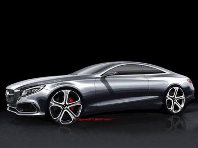 Mercedes Clase S Coupé, bocetos oficiales