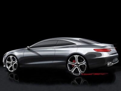 Mercedes Clase S Coupé, bocetos oficiales