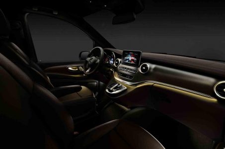 Turno del Mercedes Clase V, imágenes del interior