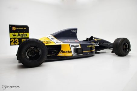 A la venta un extraño Lamborghini Minardi de F1