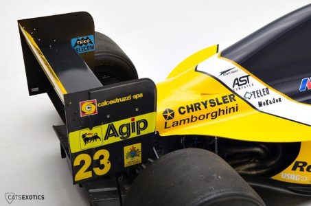 A la venta un extraño Lamborghini Minardi de F1