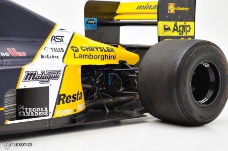 A la venta un extraño Lamborghini Minardi de F1