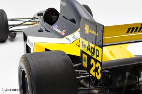 A la venta un extraño Lamborghini Minardi de F1