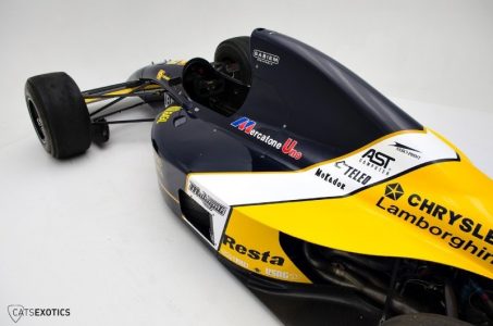 A la venta un extraño Lamborghini Minardi de F1