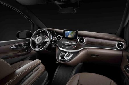 Turno del Mercedes Clase V, imágenes del interior