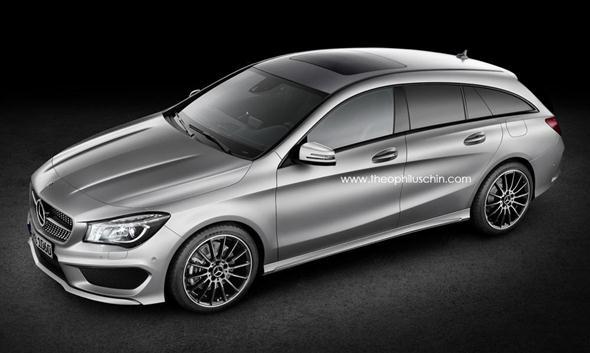 Primeras fotos espía del Mercedes CLA Shooting Brake 2
