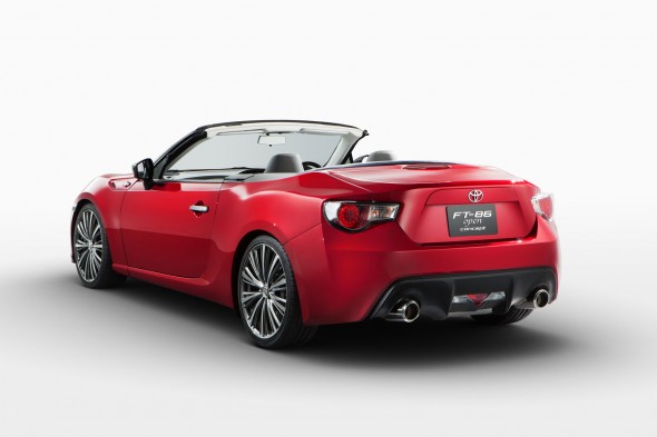 Toyota llevará el FT86 Open Concept al Salón del Automóvil de Tokio 3