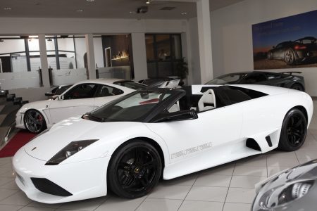 A la venta un Lamborghini Murcielago LP640 Roadster Versace en Alemania