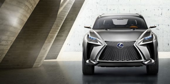 Lexus LF-NX Concept: SUV de aspiraciones deportivas